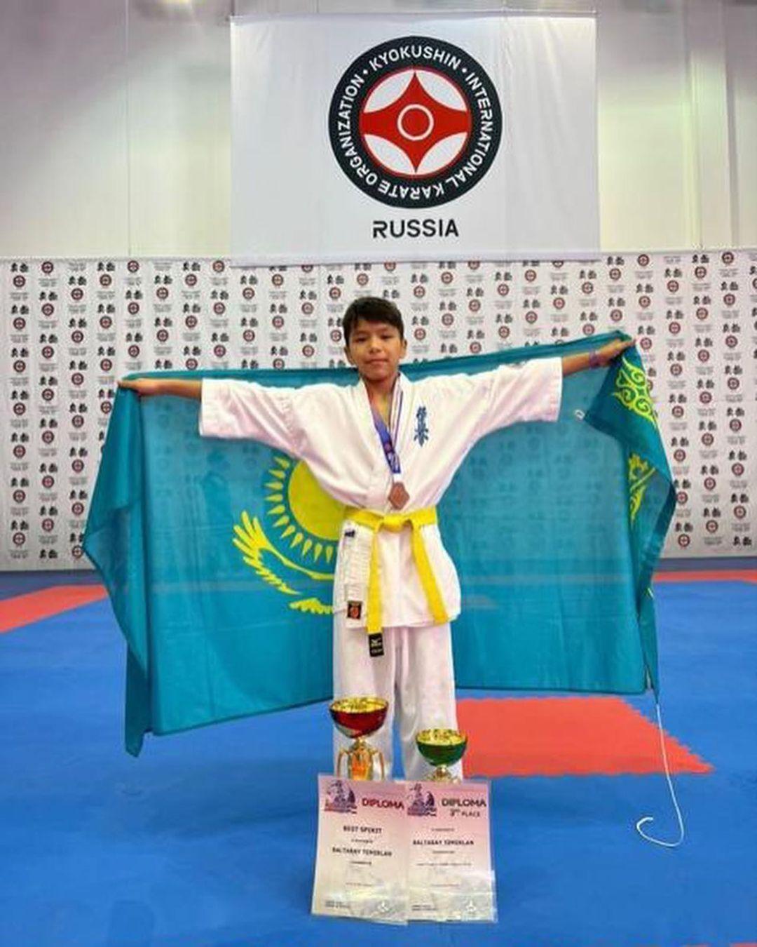 5 "ә"сынып оқушысы Балтабай Темірлан Москва қаласында өткен Халықаралық турнирде 3 орынды иеленді.