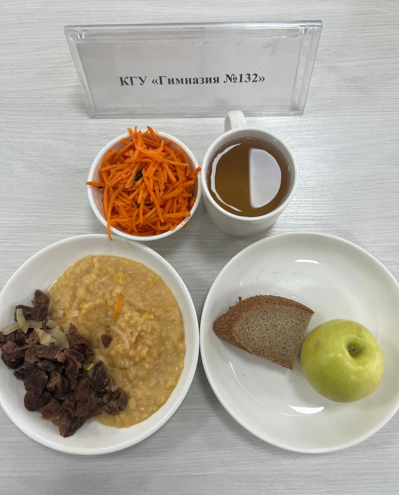 Ас мәзірі 3 апта 1 күн