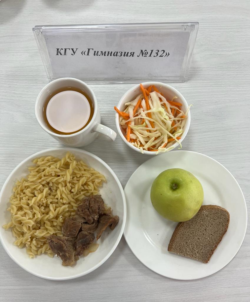 Ас мәзірі 4 апта 1 күн