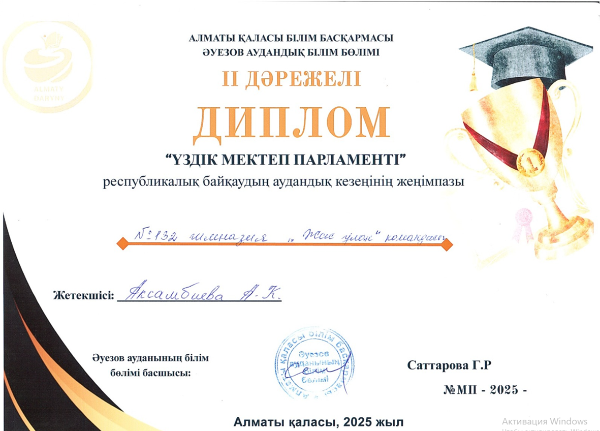 «Көшбасшылықты дамыту» -қалалық байқауы/городской конкурс “Көшбасшылықты дамыту”