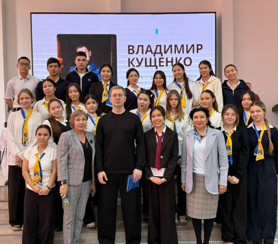 Владимир Кущенкомен кездесу/Встреча с Владимиром Кущенко